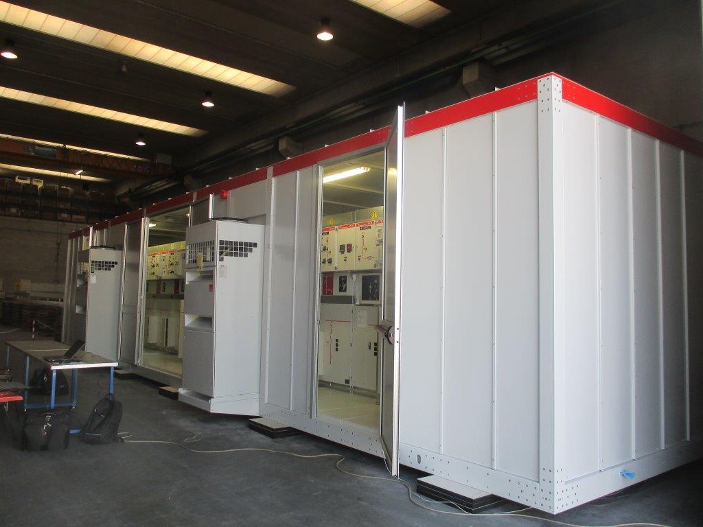 cabinas metalicas modulares 36kV Argelia