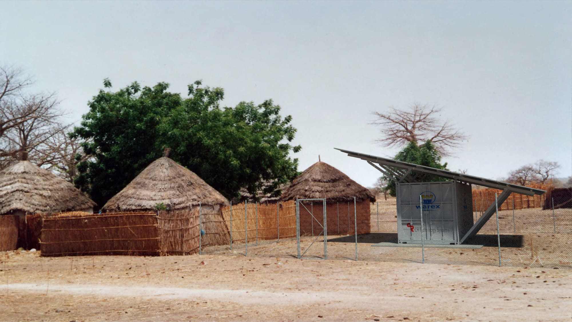 Sistema fotovoltaico en areas rurales, Costa de Marfil