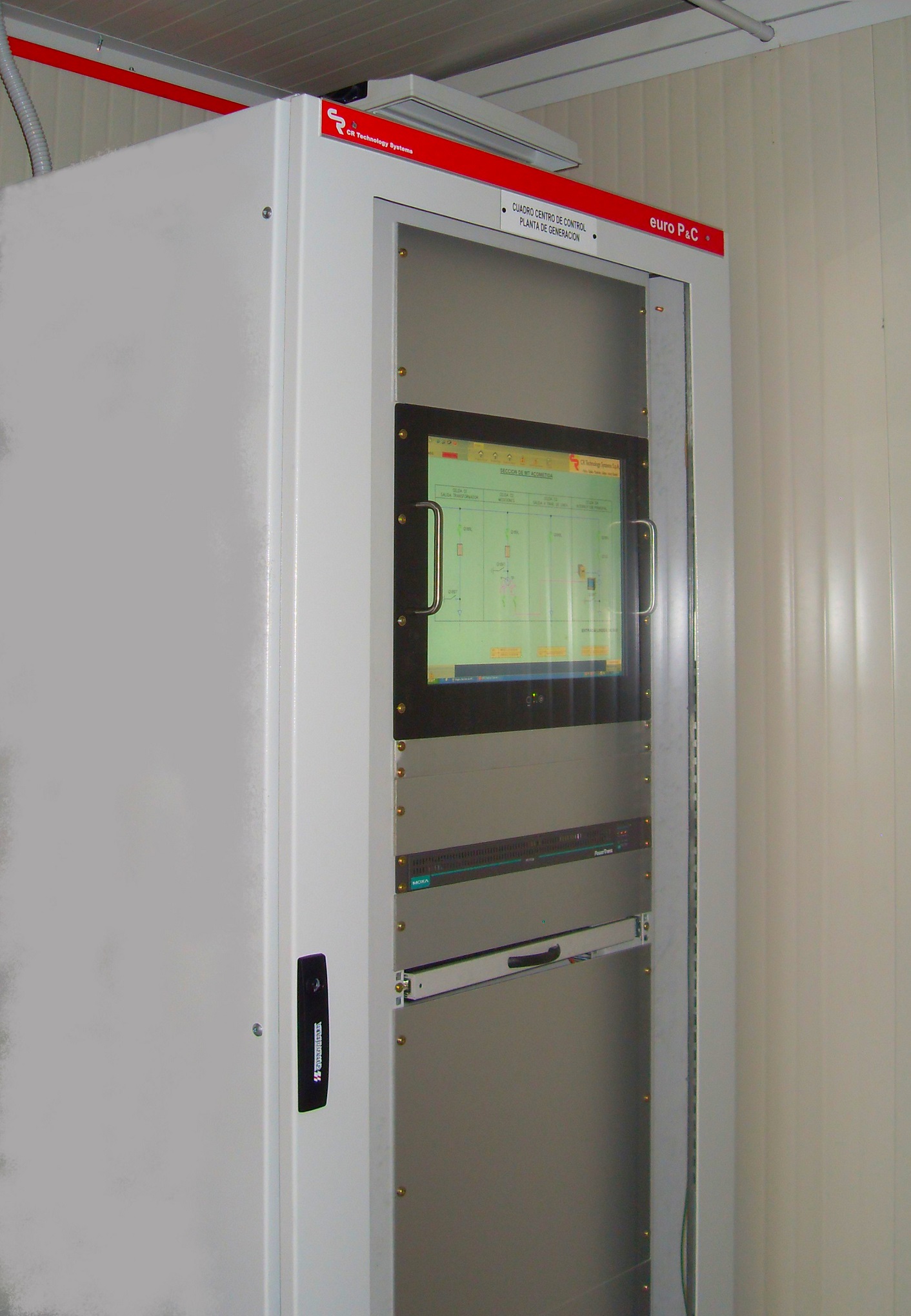 sistema SCADA para monitoreo de la Subestacion eléctrica
