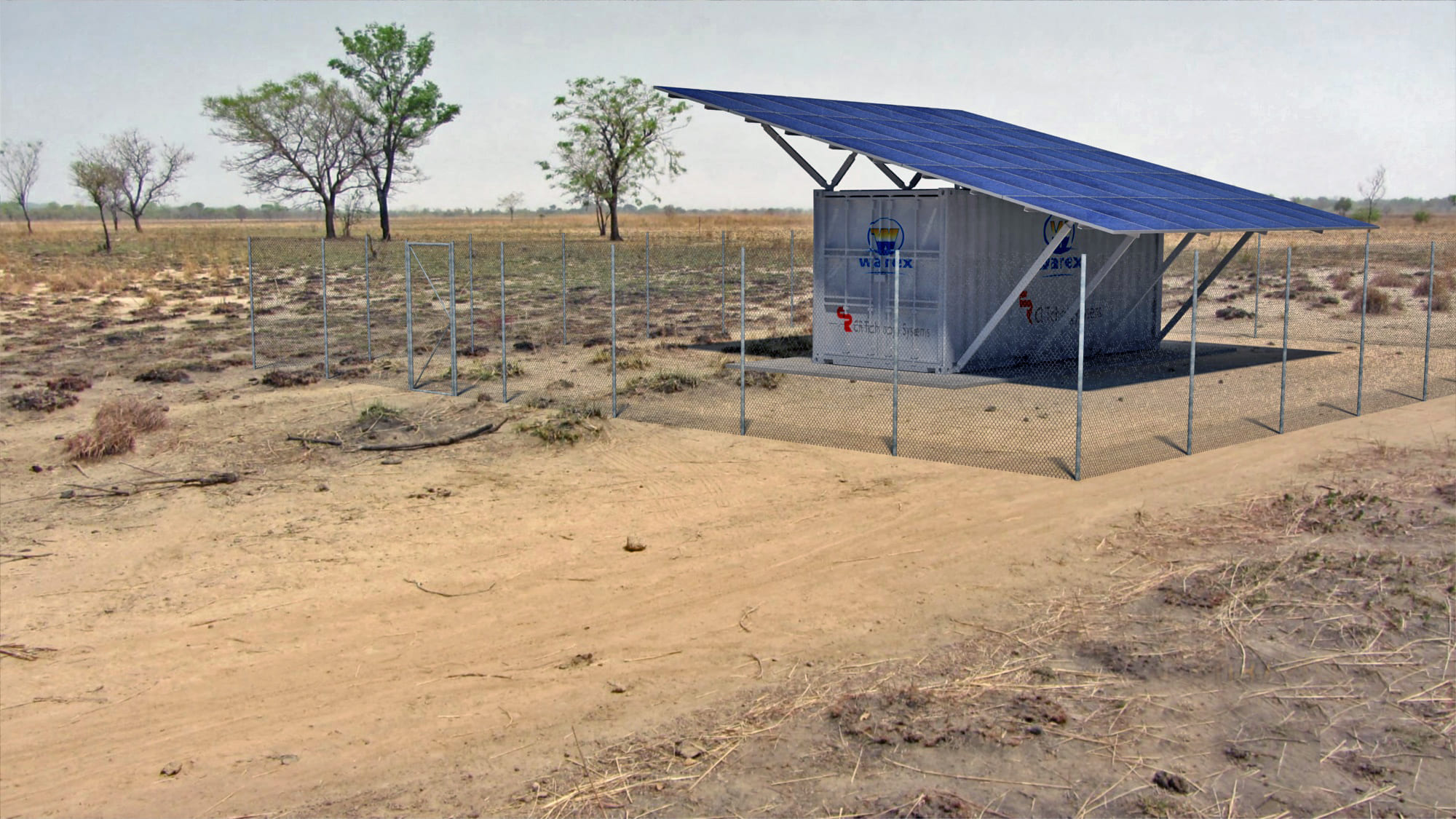 E-House pour système photovoltaïque àfrique