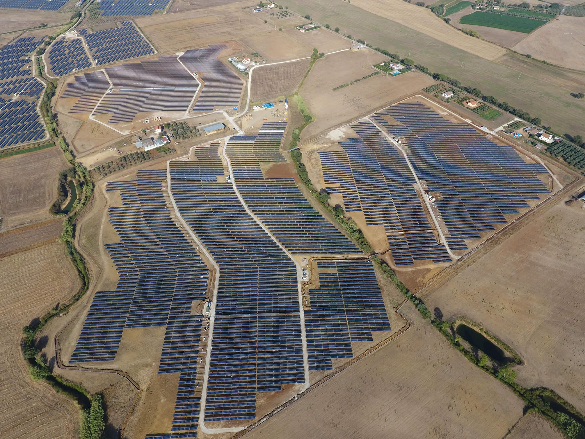 Parco fotovoltaico per Montalto di Castro, Italia