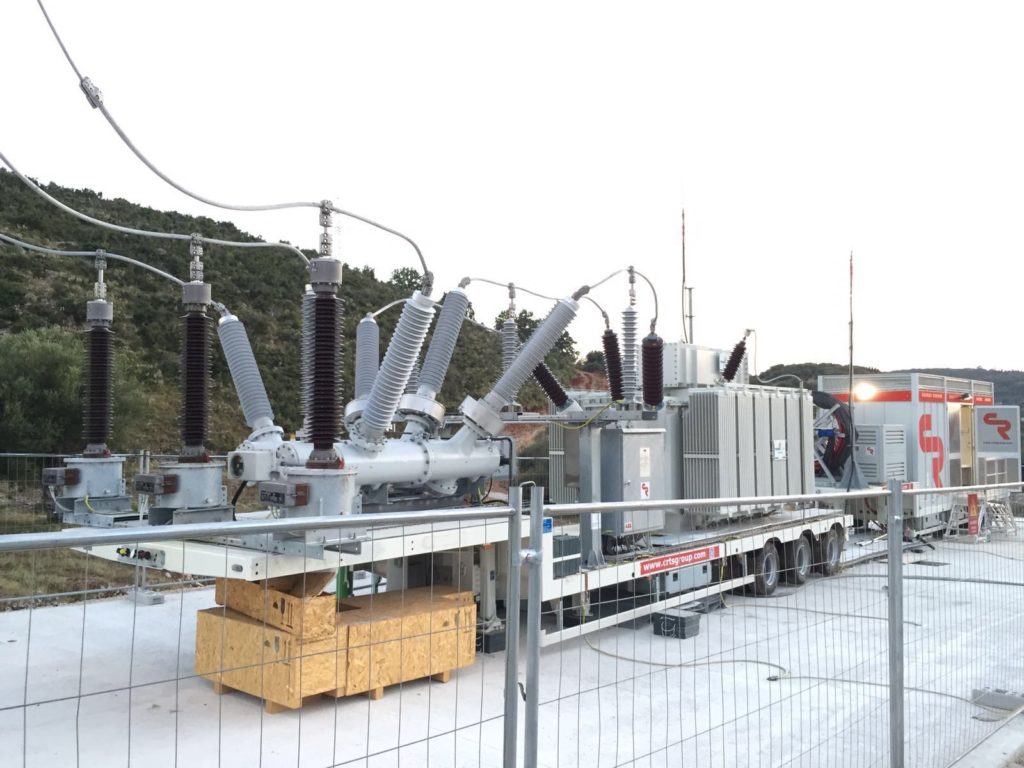Mobile substation 115/37,5/10,5kV 10MVA CR Technology Systems