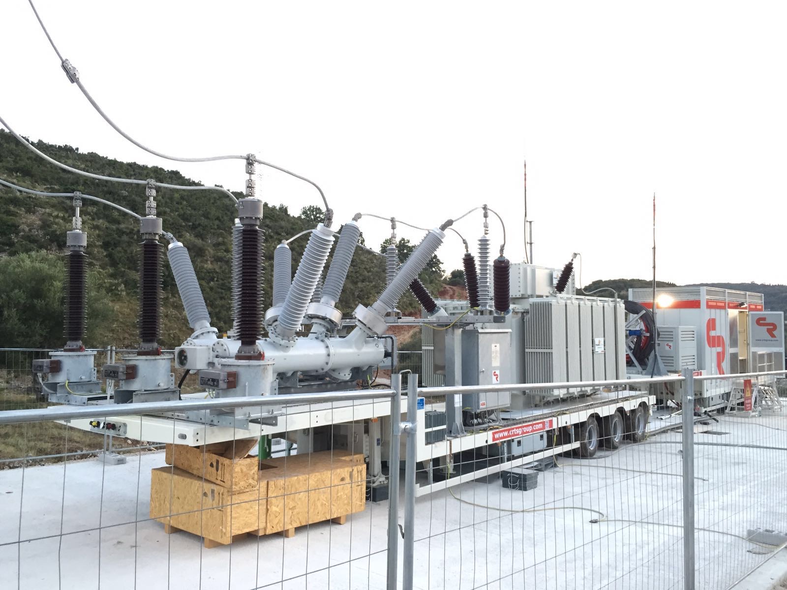 plug and play mobile substation in Albania