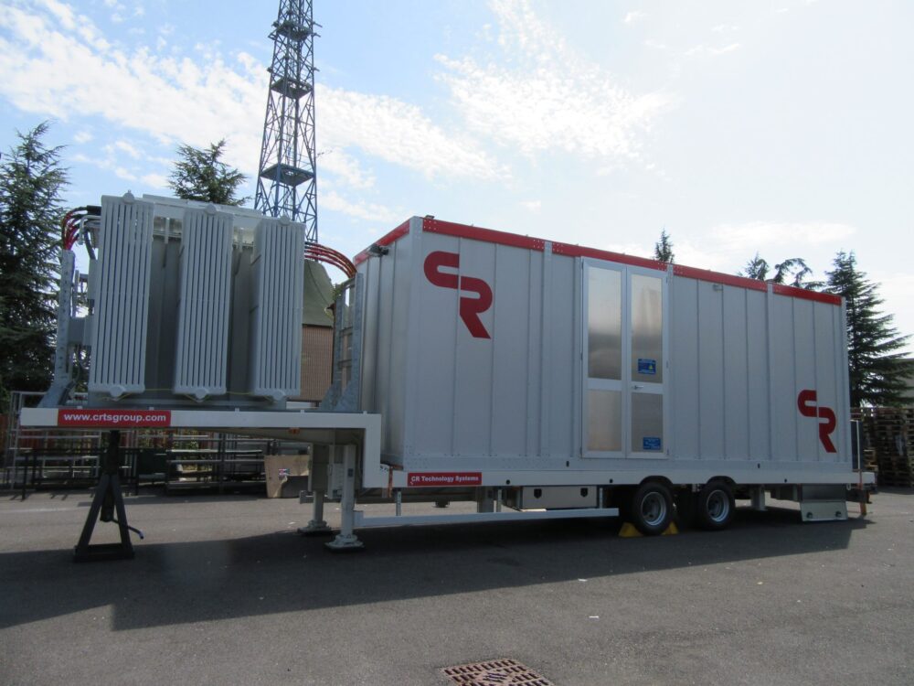 Mobile substation for Albania, Europe