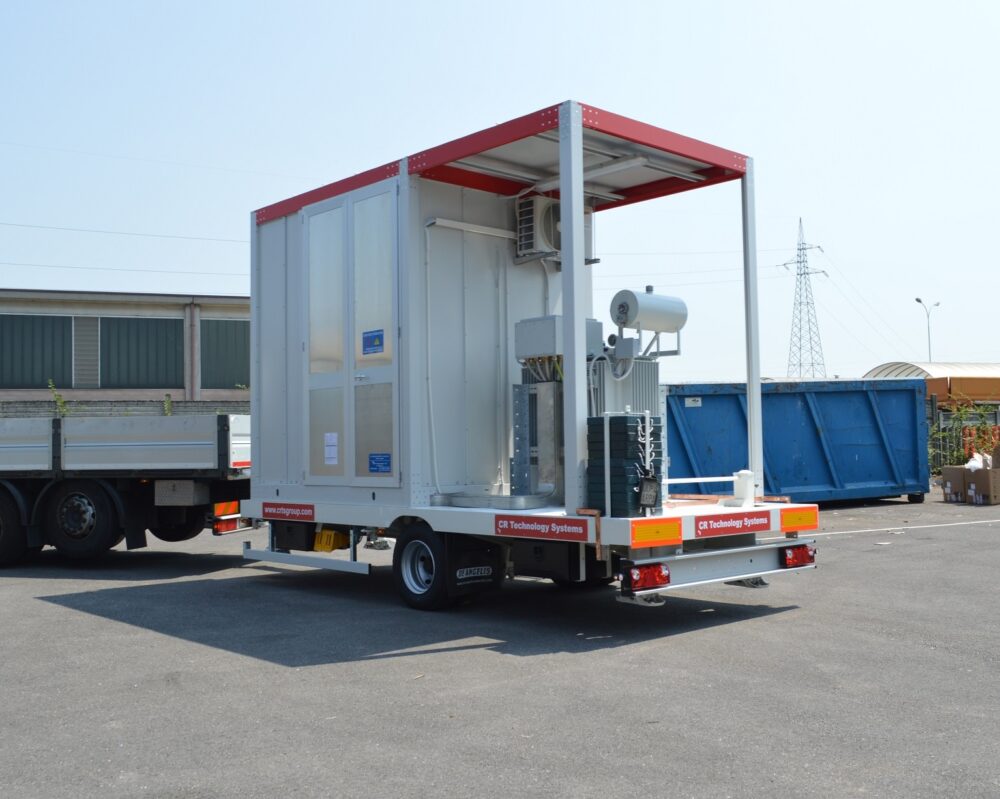 mobile substation skid