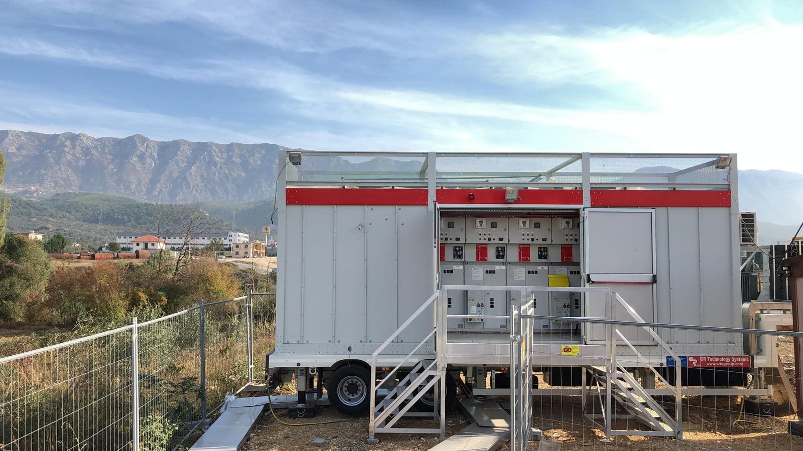 electrical house for energy distribution