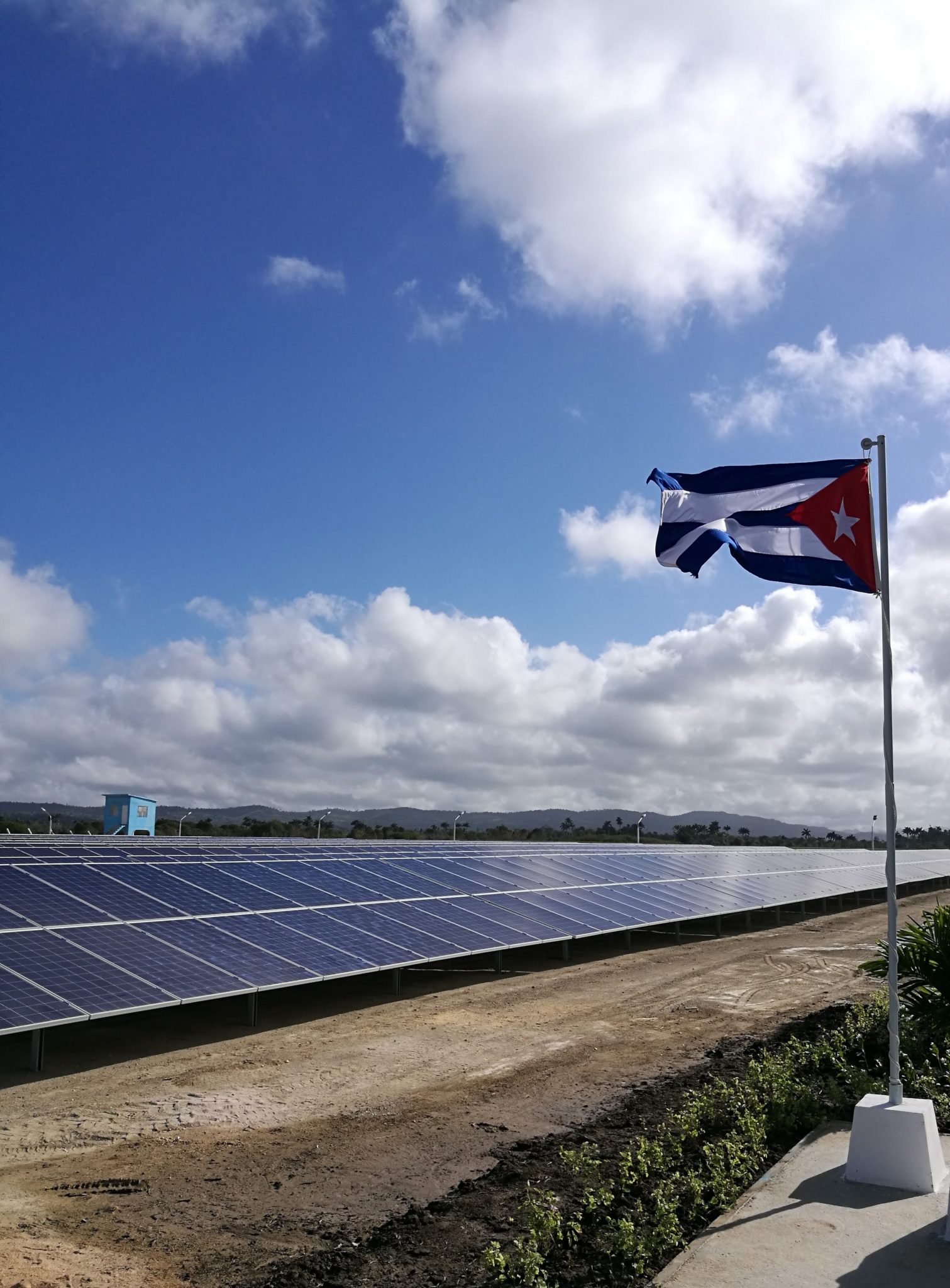Photovoltaic system in Cuba, Latin America