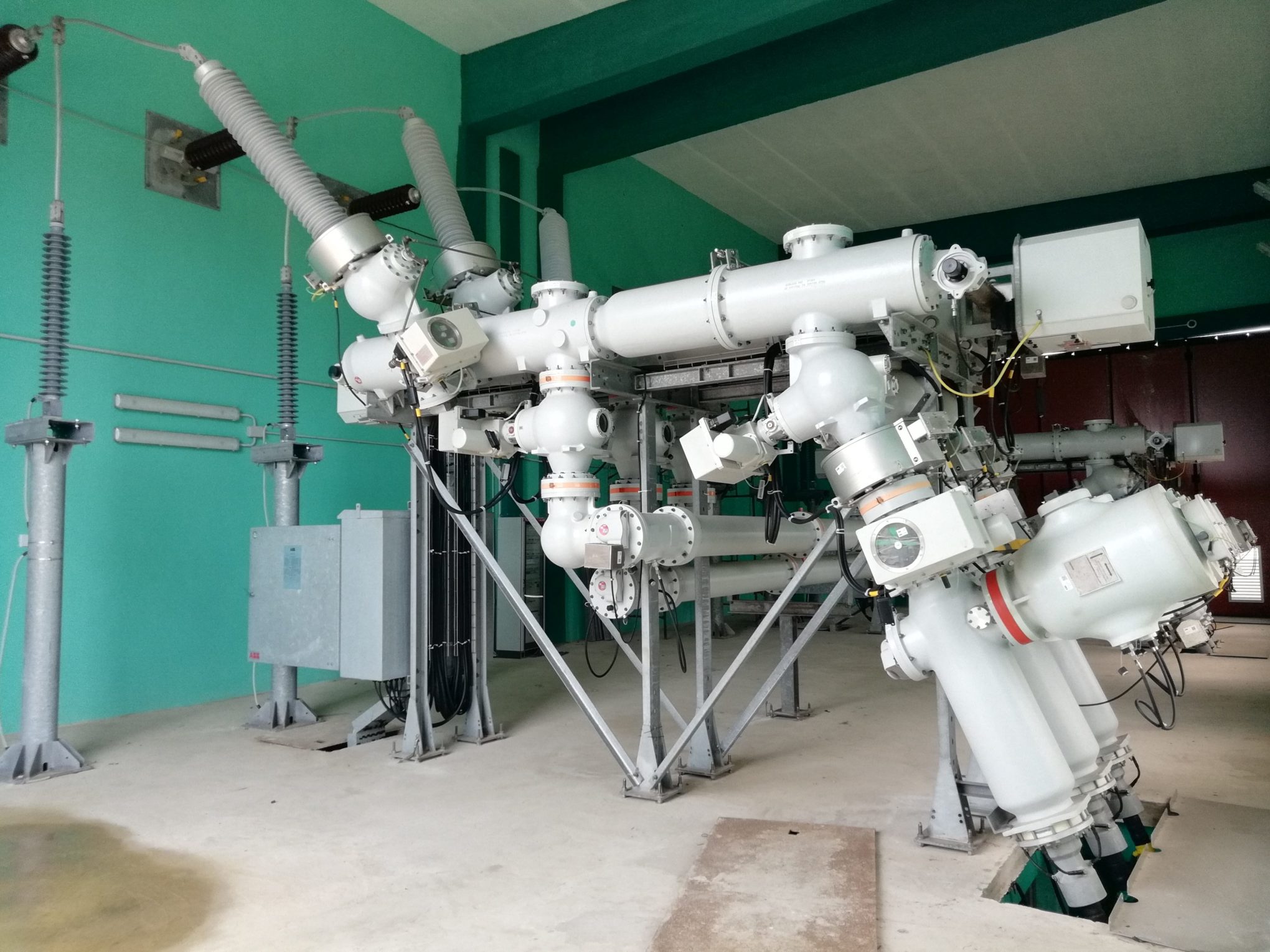 Sous station Indoor HT MT 110 13 8kV 25MVA CR Technology Systems