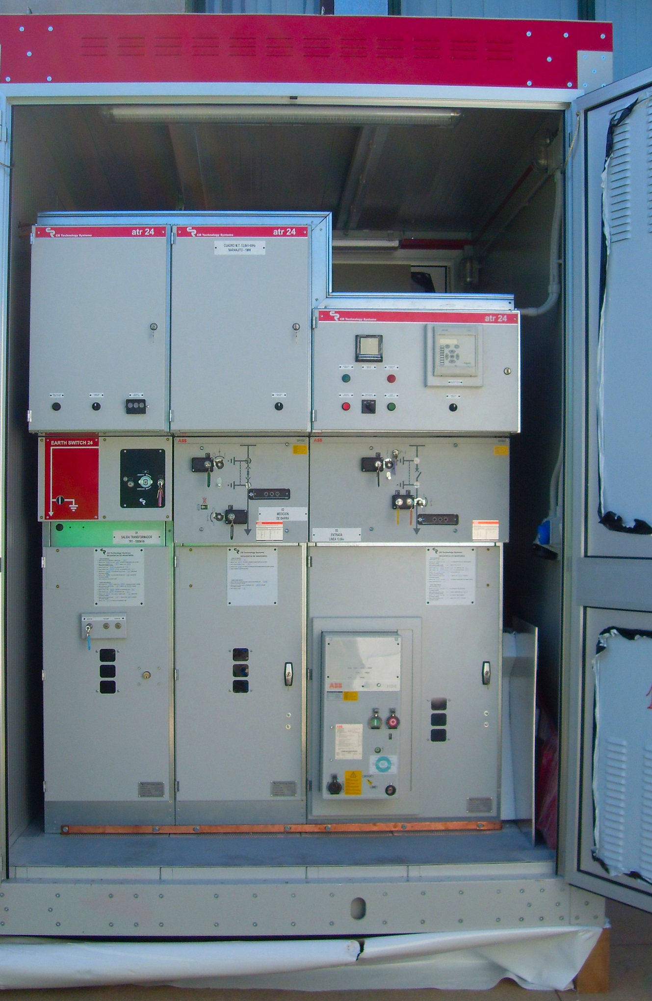 Modular compact substation