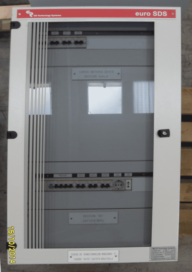Low voltage electrical switchboard panels