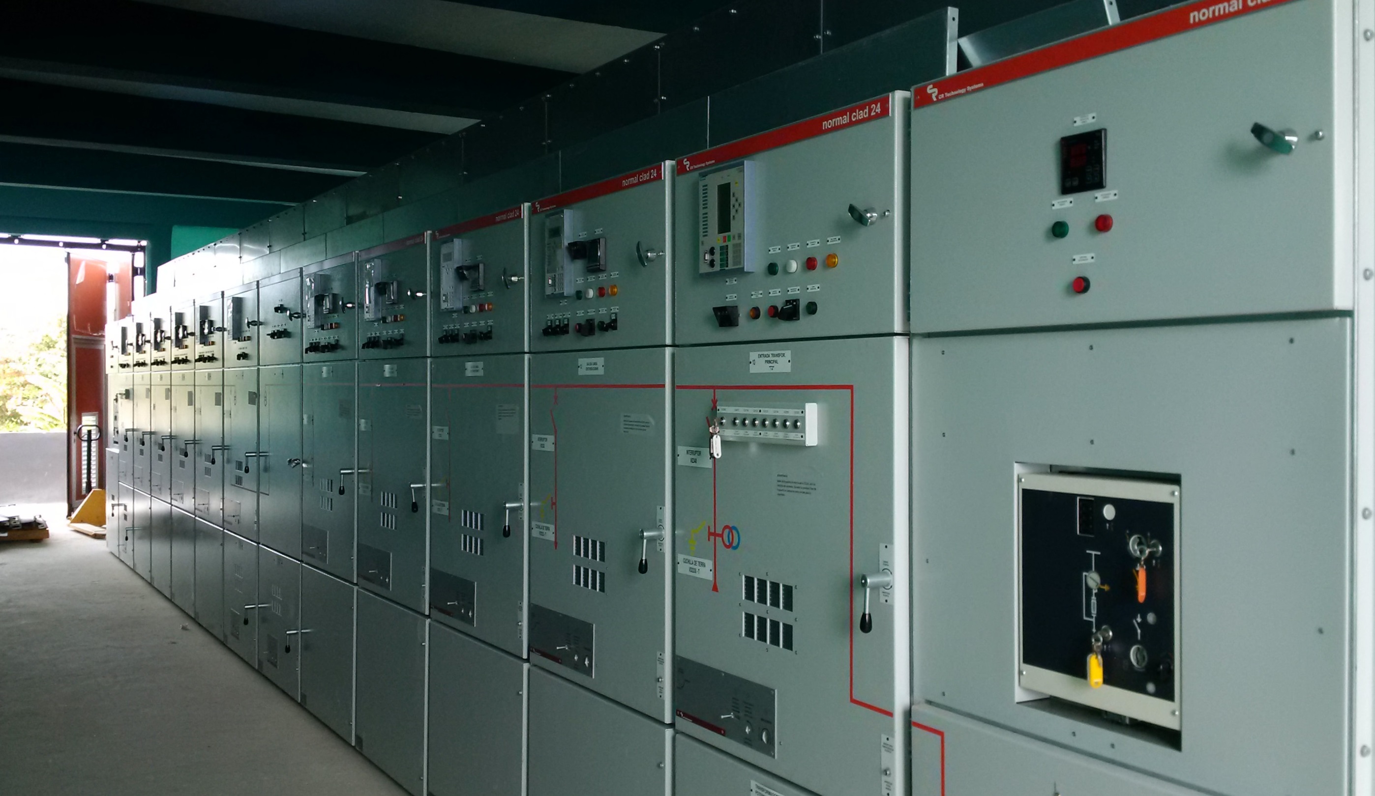 Sous station Indoor HT MT 110 13 8kV 25MVA CR Technology Systems
