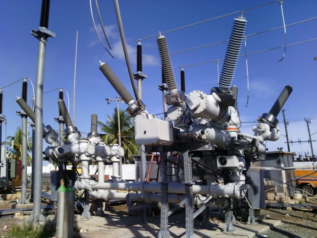 Transformador de potencia para subestacion eléctrica de Puerto Escondido, Cuba