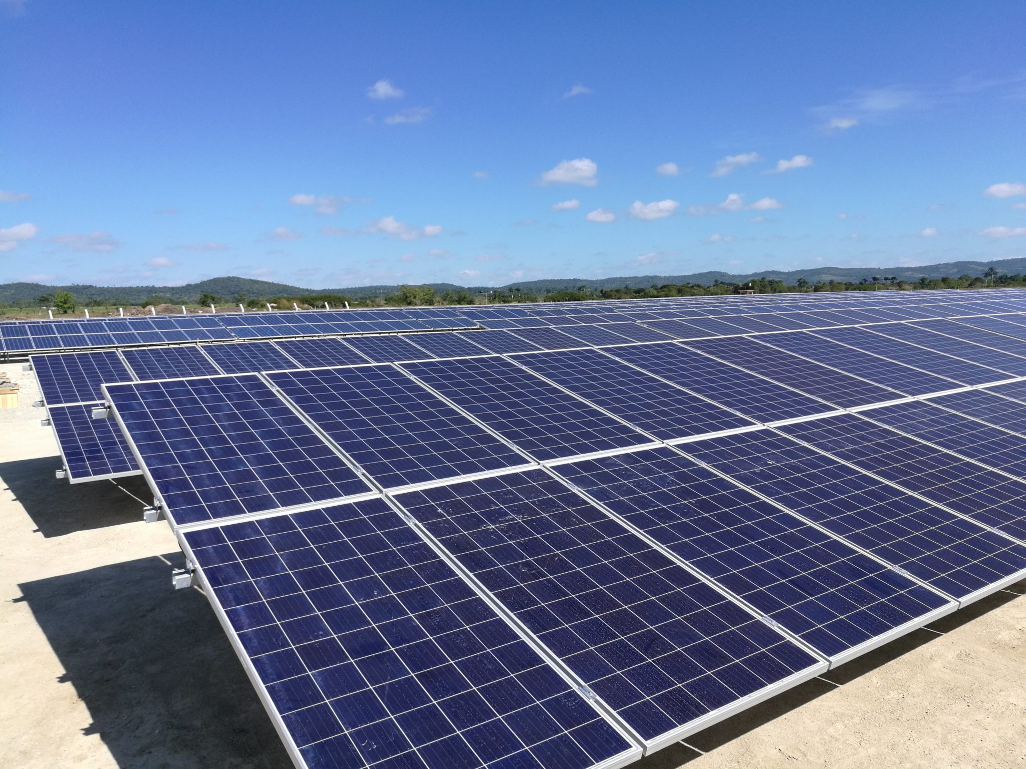 E-House pour system photovoltaïque Mayajigua
