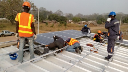 Impianto fotovoltaico per Costa d'Avorio, Africa