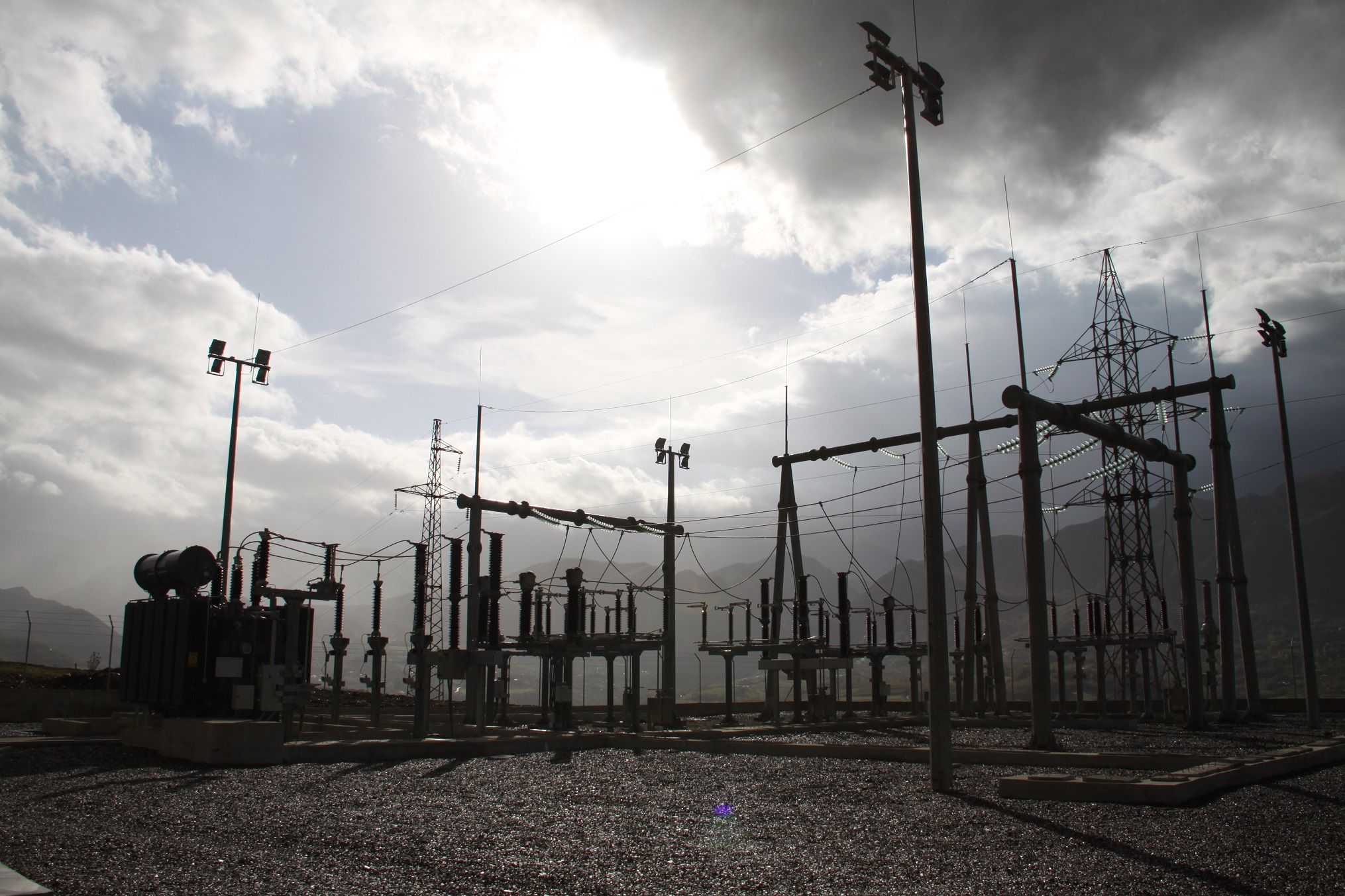 Electrical Substation in Albania