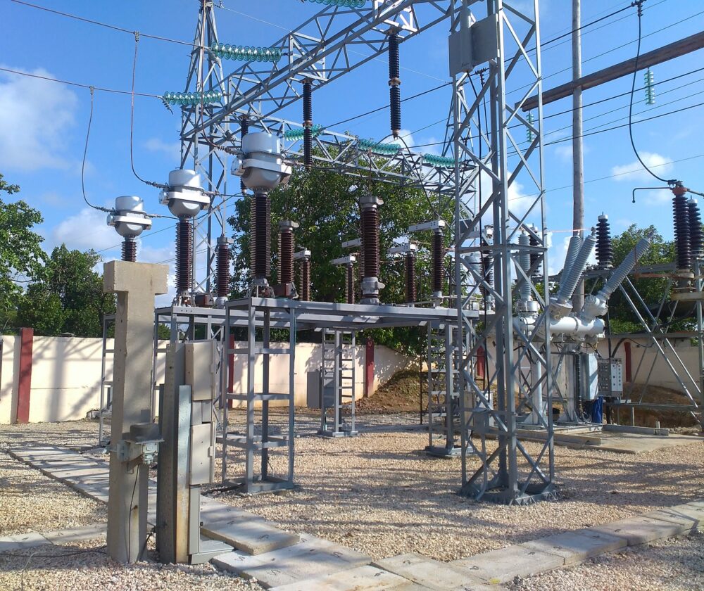 Electrical substation in Cuba