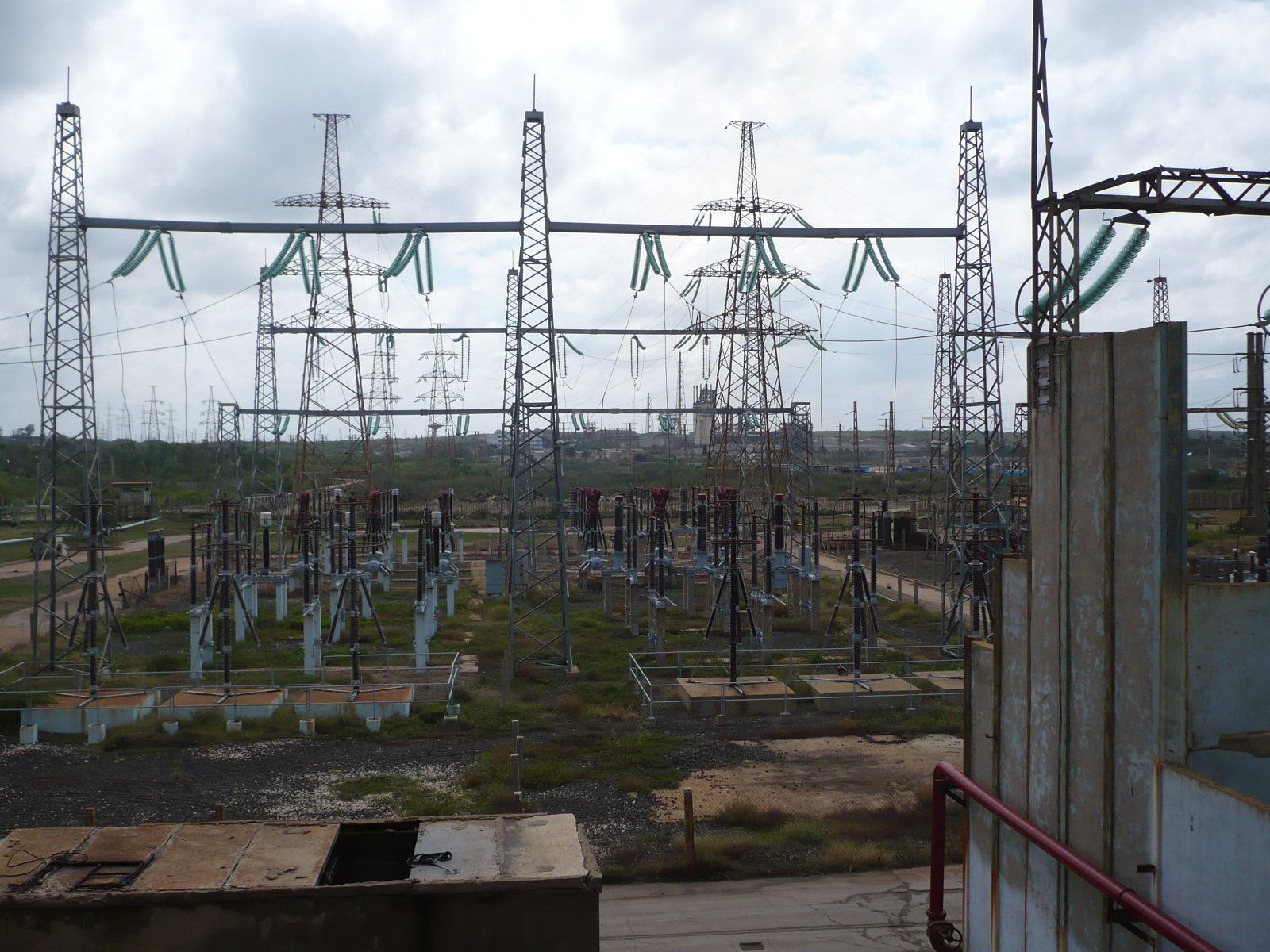 poste electrique pour centrale thermoelectrique Cuba