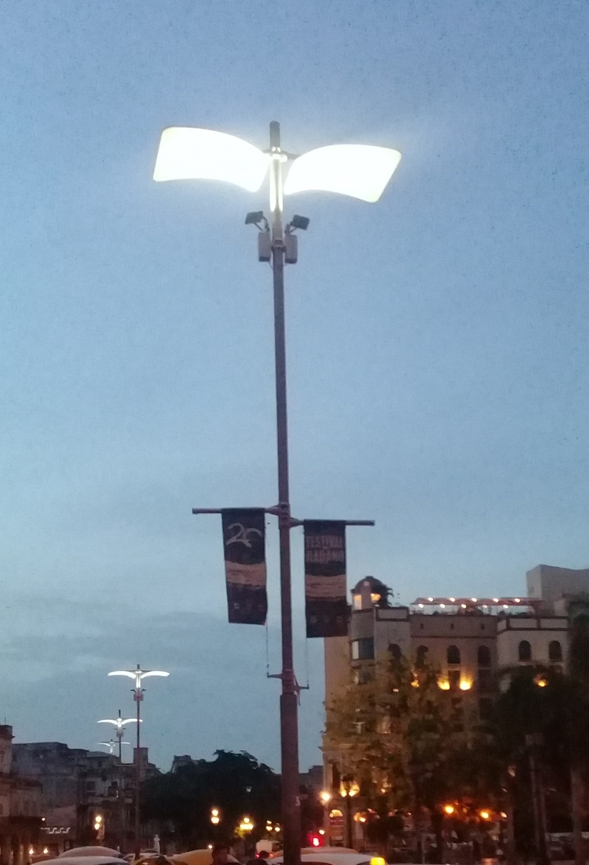 système d'éclairage de l'hôtel de luxe Manzana de Gomez