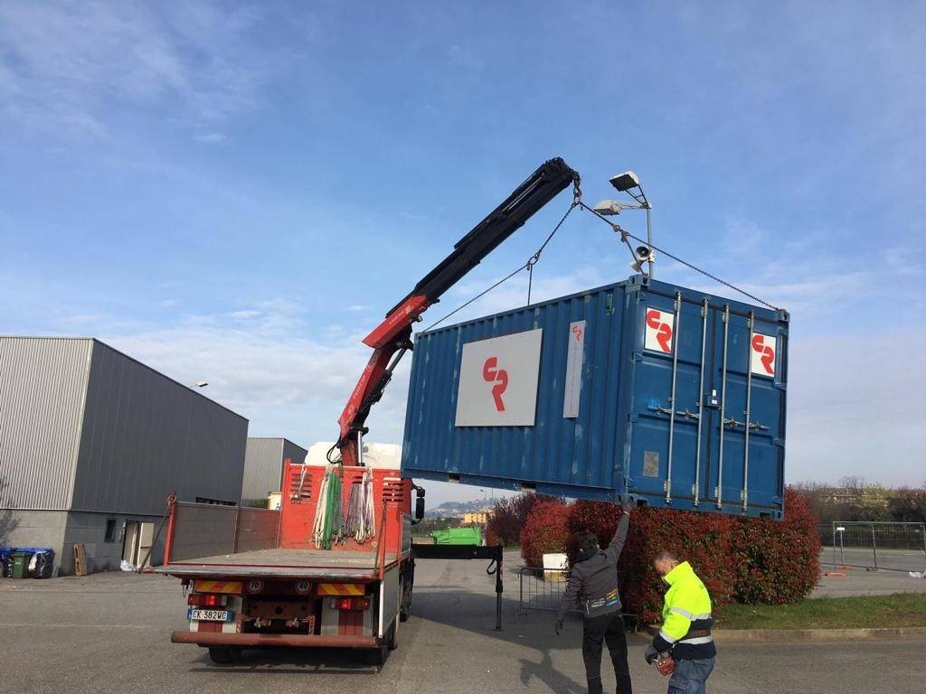 C.R. Technology Systems collaborates with ANA, Civil Protection and other  private companies in Bergamo to construct a field hospital for coronavirus patients.