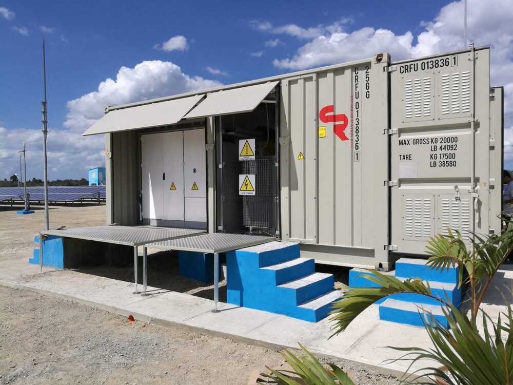 Compact Substation photovoltaic Cuba