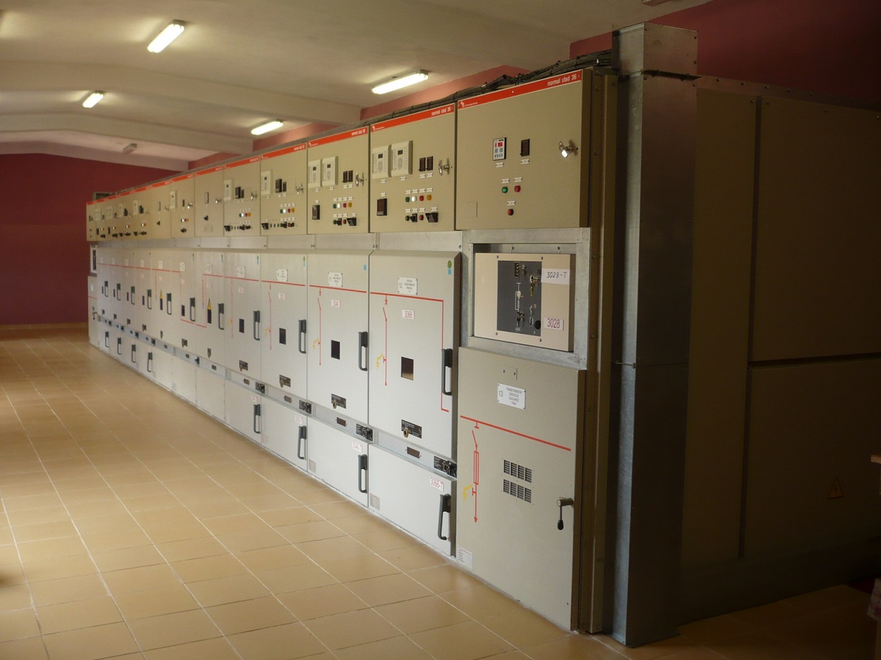 HV electrical substation in Cuba, south America