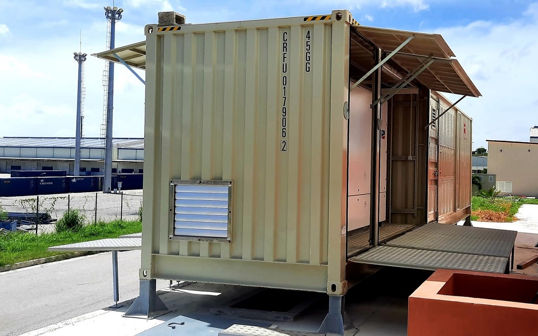 Compact substation Container ISO Artemisa, Cuba