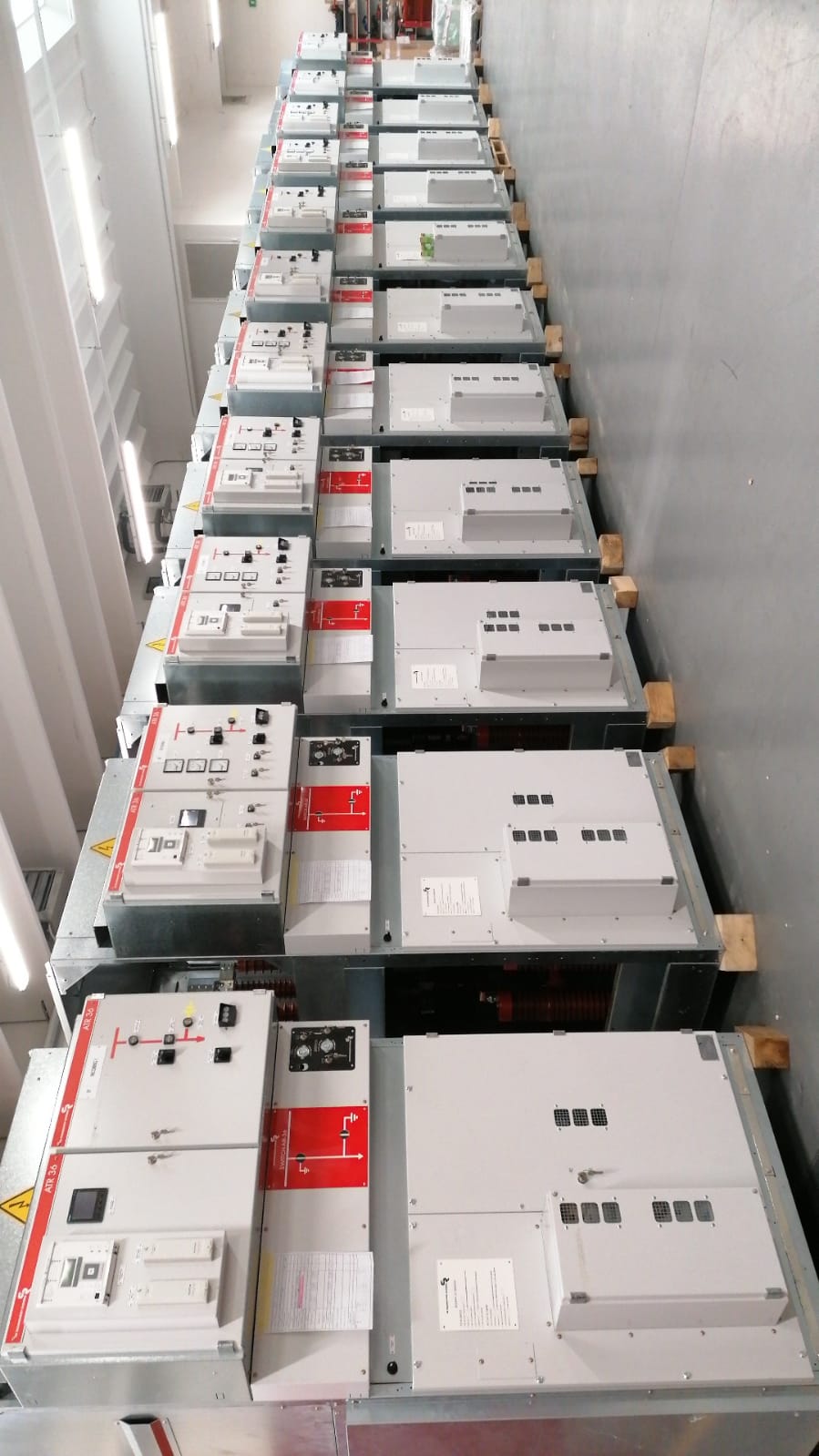 2 medium-voltage MV electrical switchgears for Syrian steelwork plant.