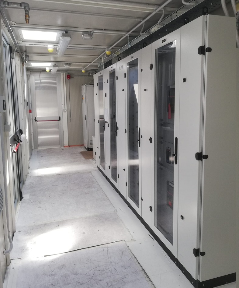 quadri elettrici di BT bassa tensione per Nafoora, in Libia