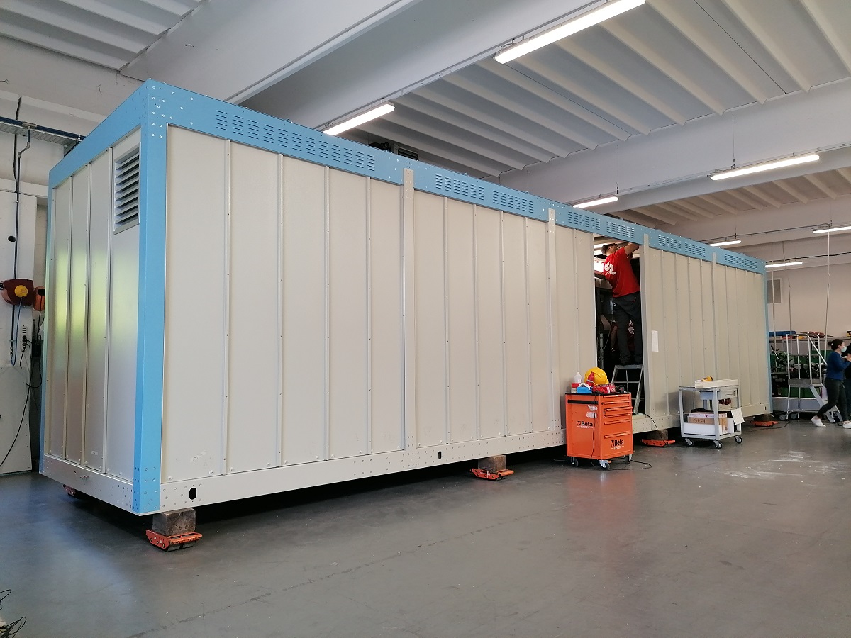 compact modular substation STC-Box for Cuba