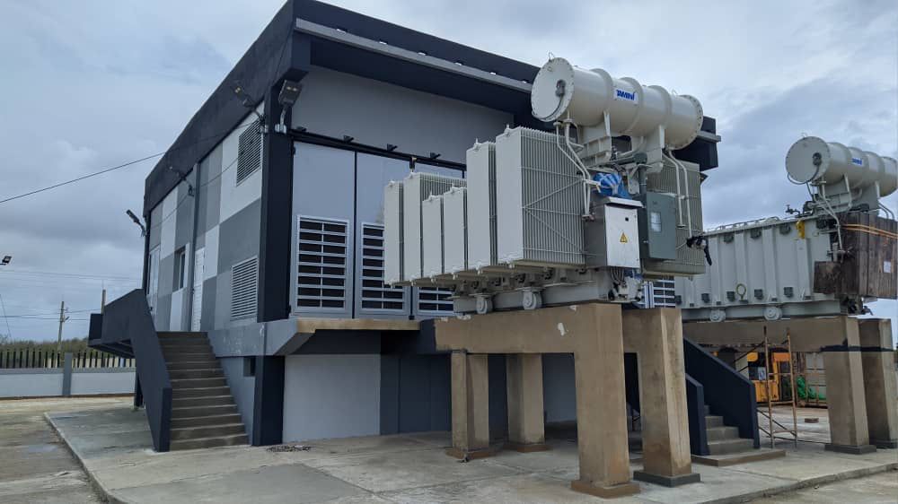 Indoor electrical substation Varadero Cuba