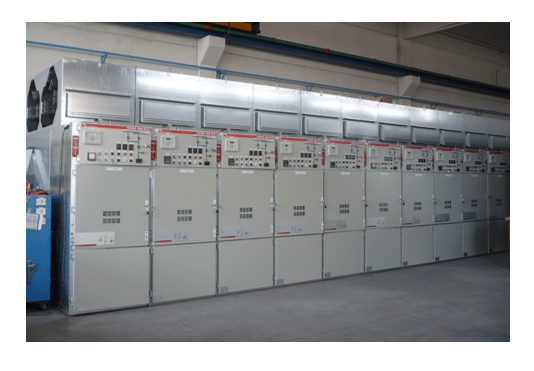 What is the relationship between switchgear and busbar machine