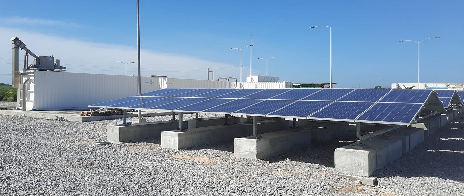 Solar power for wastewater treatment plant - Cuba, LAtin America