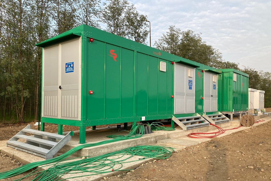 Switching station and distribution cabin for Trecate refinery plant (1), in Novara