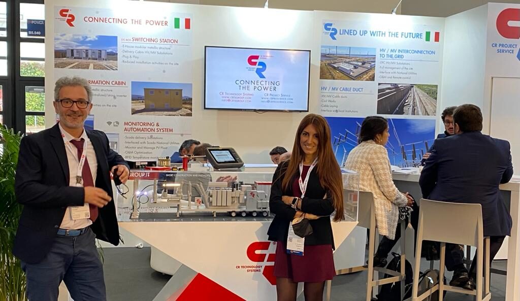 CR Technology Systems booth at EMpower intersolar fair 2021