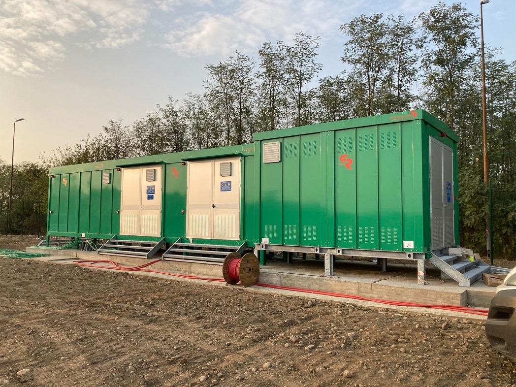 subestacion eléctrica STC-Box enchufable para parque fotovoltaico en Trecate (3)