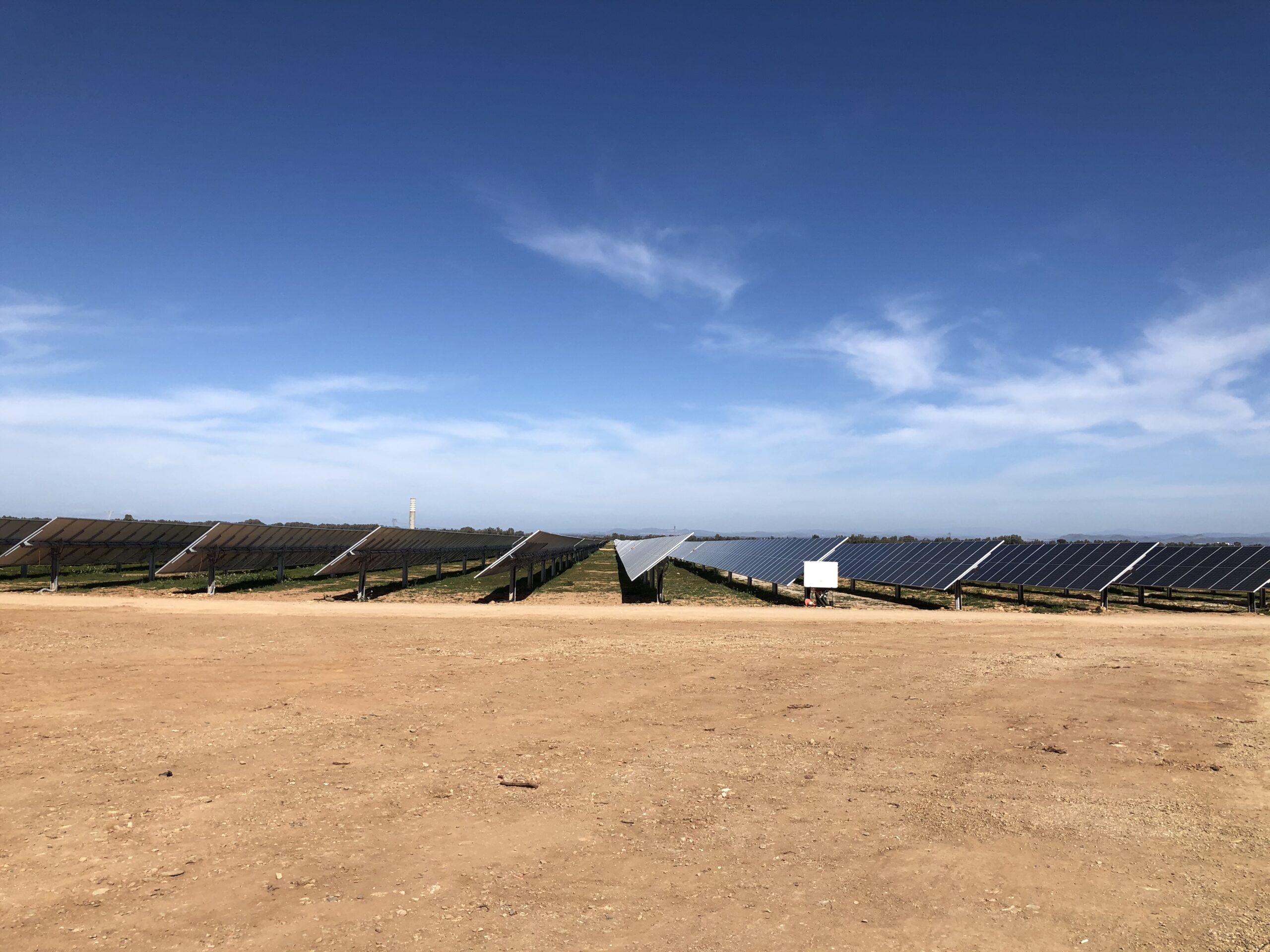 Parc photovoltaïque en Sardaigne