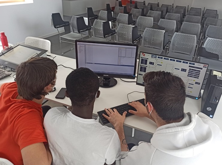 CTRS SCADA system course - students project in Treviglio