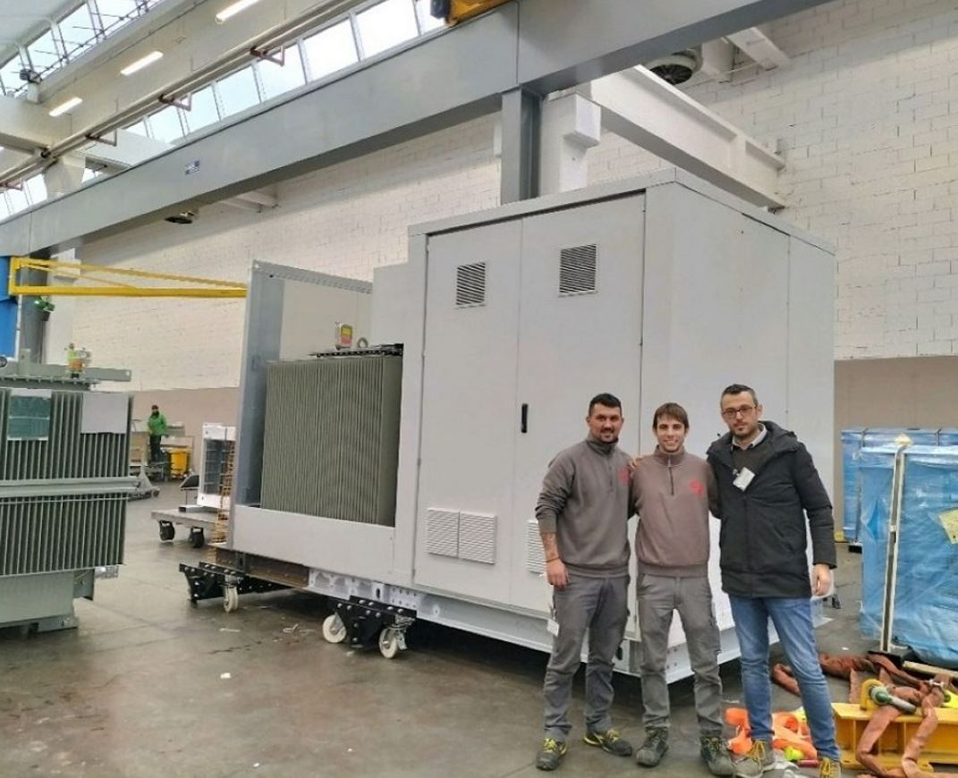 n. 12 transformation cabins STC-Skid 6MVA 30/0,8-0,8kV - Trévago Photovoltaic Plant