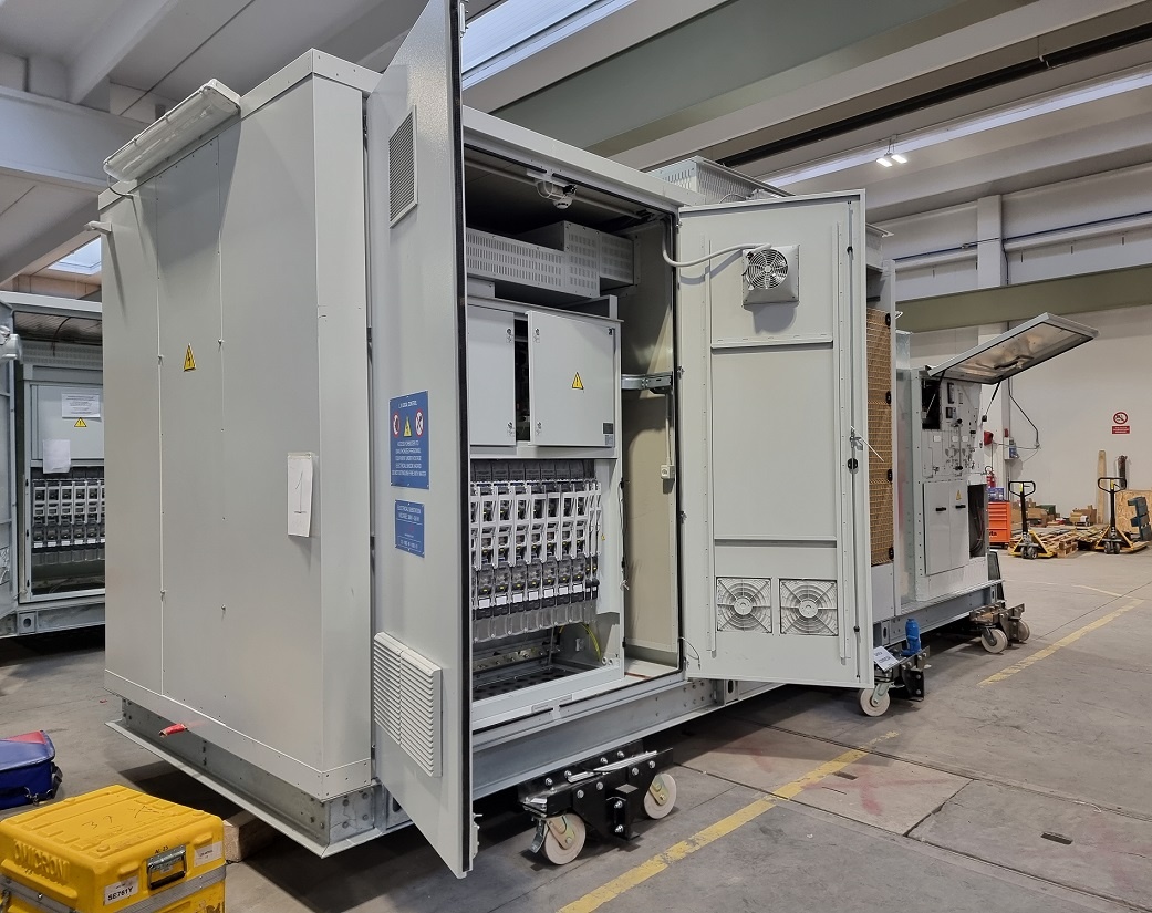 n. 12 transformation cabins STC-Skid 6MVA 30/0,8-0,8kV - Trévago Photovoltaic Plant