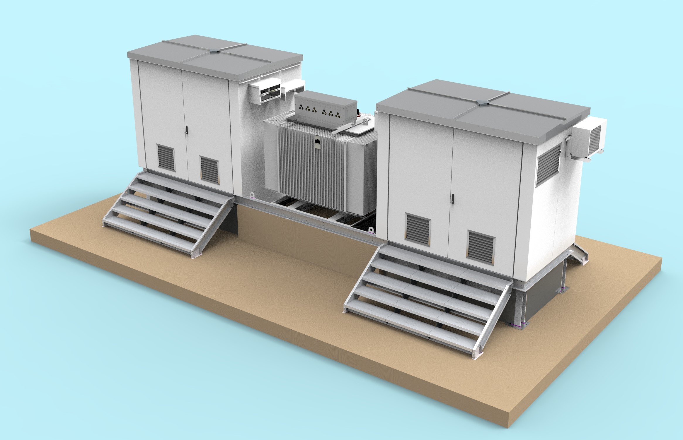 STC-SKID: Up to 10MVA power for Distributed Inverter solution