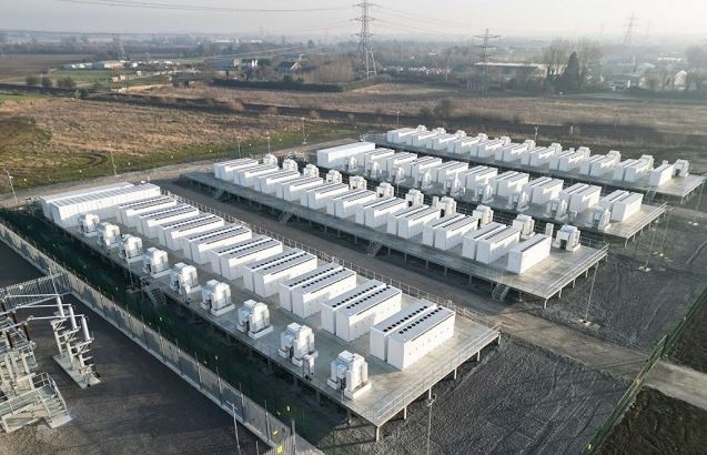 BESS Battery Energy Storage Sysyem Pillswood UK for TESLA