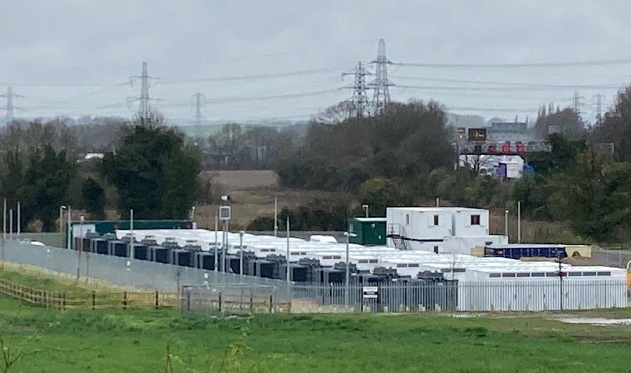 eHouse in the Chapel farm plant 49,5MW/99MWh near Luton (UK).