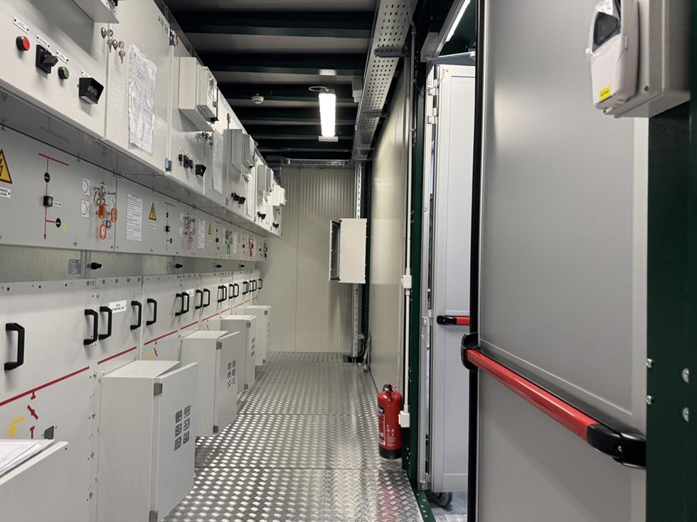 OCU eHouse for Scotland BESS system