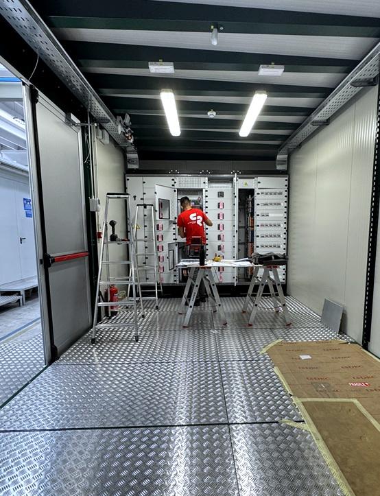 Power center Euro PC celdas de baja tension BT para control de la planta