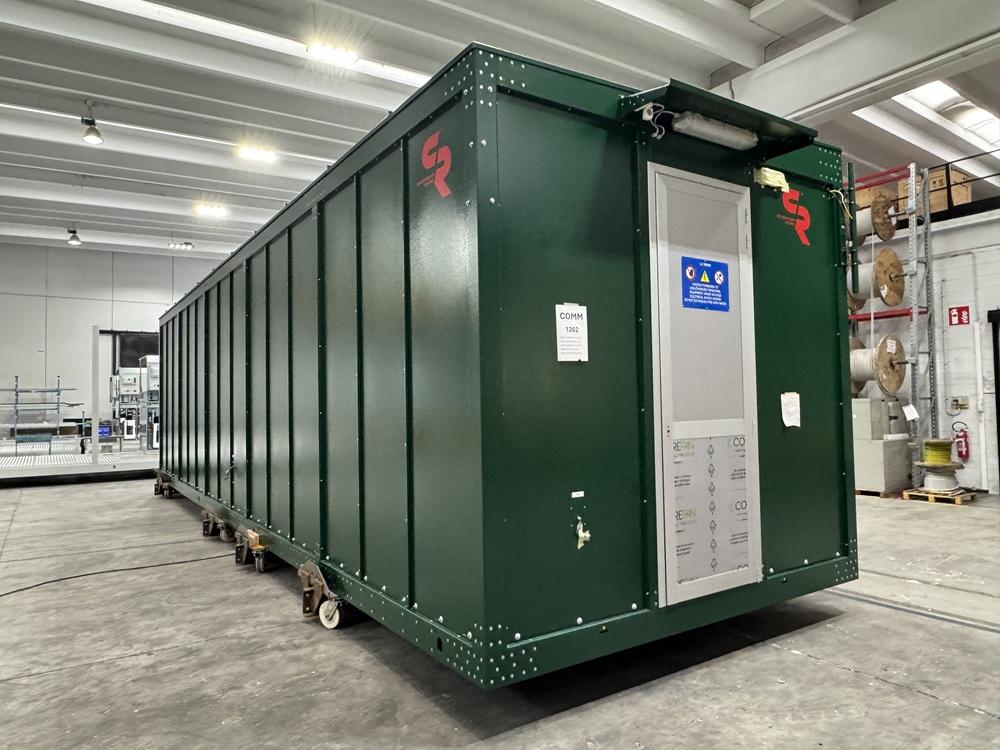 ehouse equipped with ATR UK for BESS