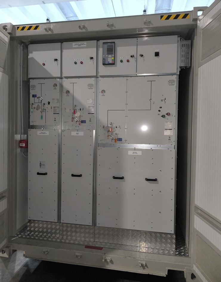 quadro elettrico di media tensione MT isolato in gas 40.5kV