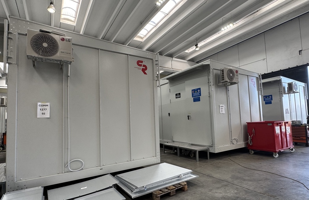 eHouse switching station BESS system