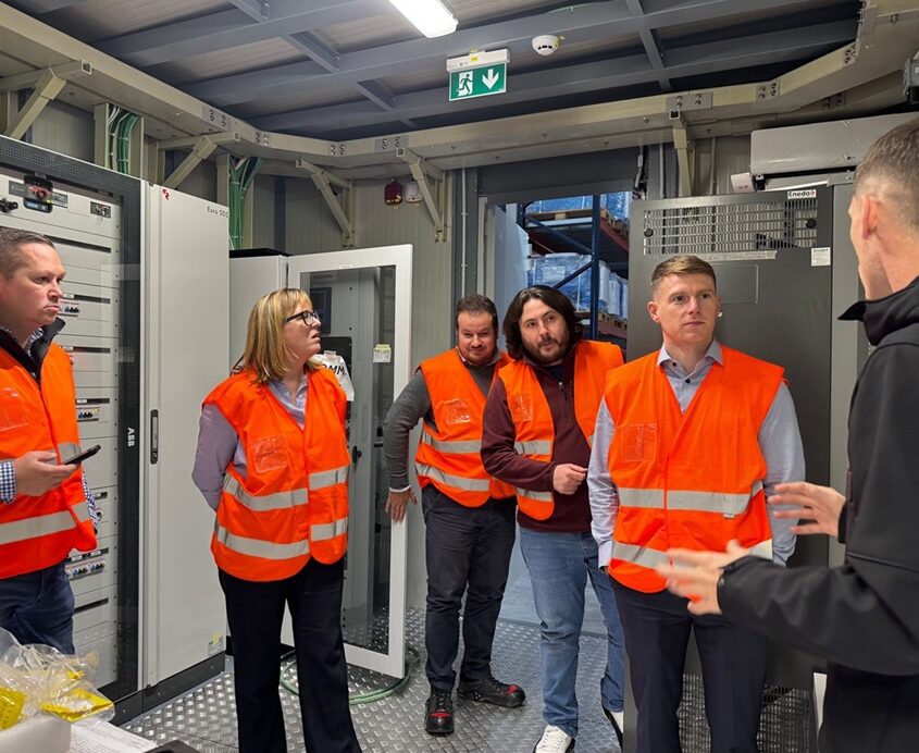 meeting OCU UK CRTS group at our factory