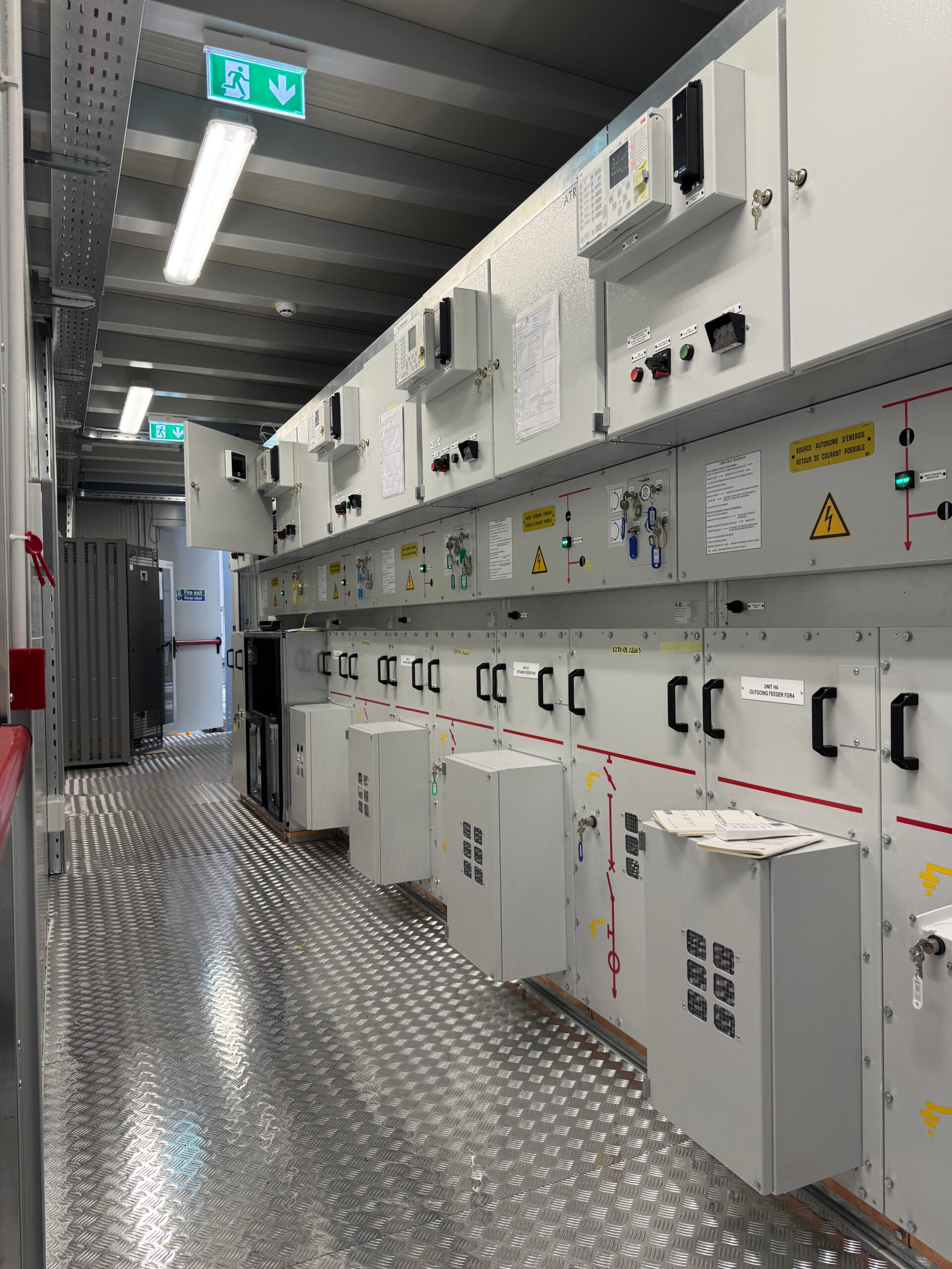 switching station per BESS equipaggiata con media tensione quadri MT per Tesla megapack