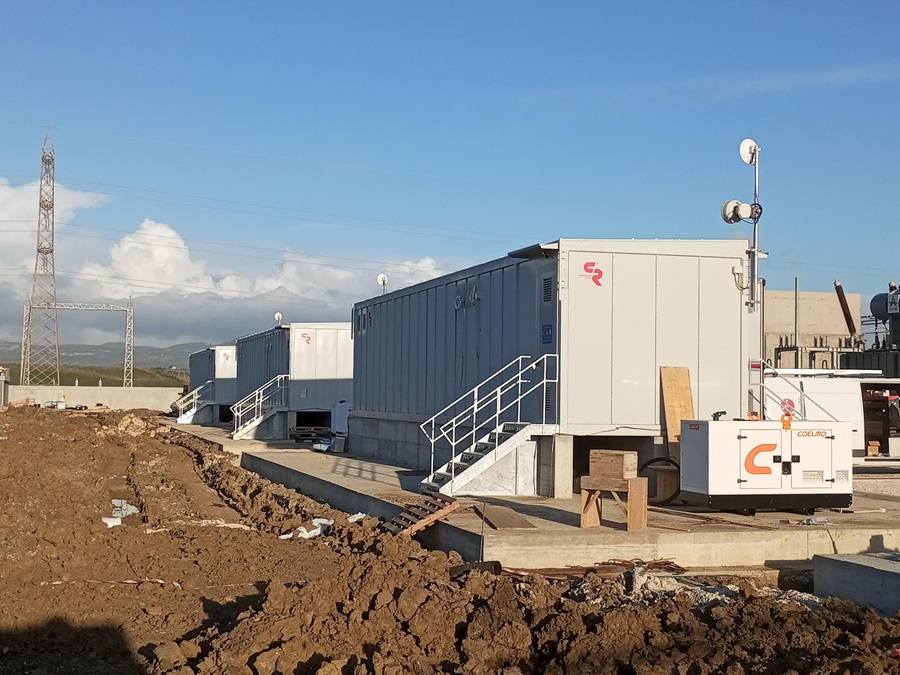N. 3 switchroom equipaggiate con quadri MT 36kV 2500A 25kA per la sottostazione Gallitello 30/220kV nell'area Gibellina.